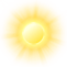 Today: Sunny - Wind: Moderate Breeze (25km/h) from NE -